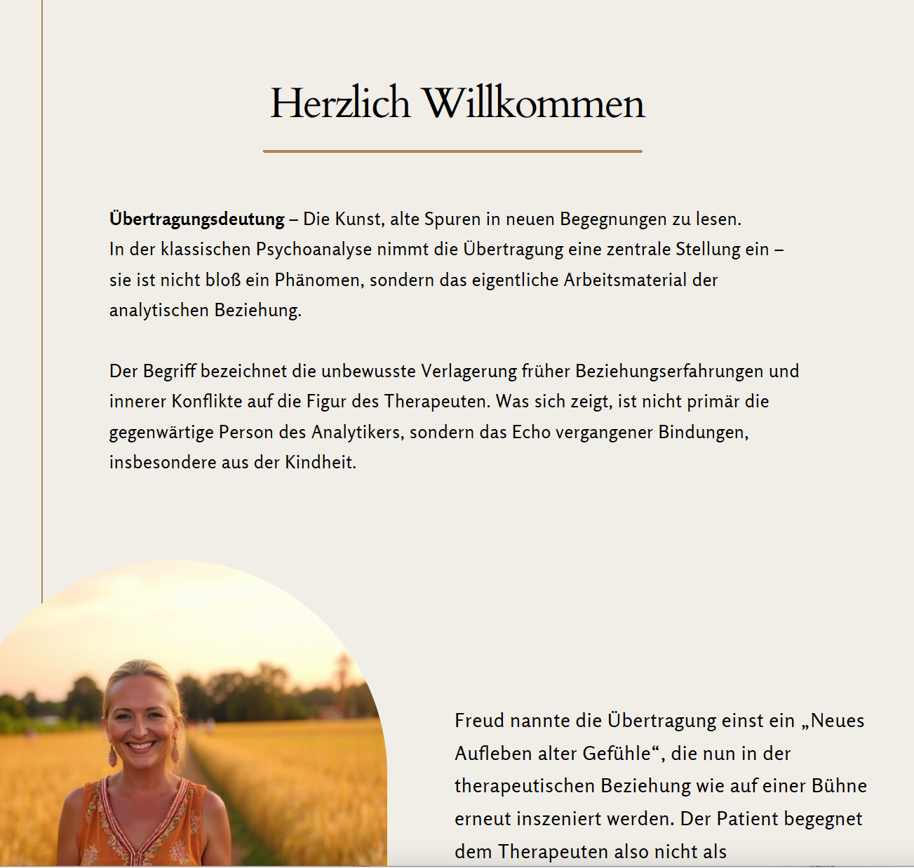 Seminar - Übertragungsdeutung (2-tägig)